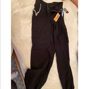 Forever 21 cargo pants with chain